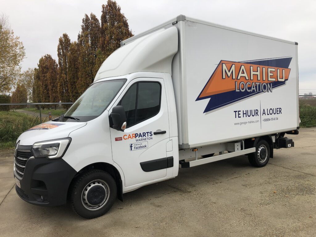 Renault Master Cube N + Lift 750kg (maximum hijsvermogen)